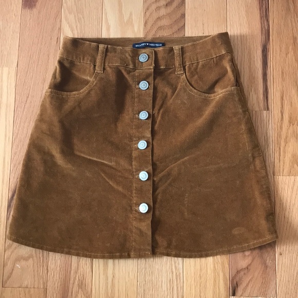 Brandy Melville Dresses & Skirts - Brandy Melville suede mini skirt